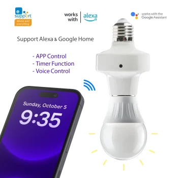 Smart E27 Socket – Turn Any Bulb into Smart Light